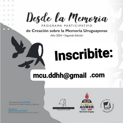 Desde la memoria flyer